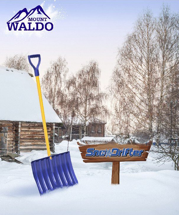 Maine Made Snow Shovels & Scoops Home Mt Waldo Plastics