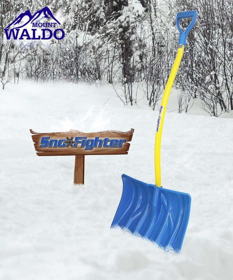 Maine Made Snow Shovels & Scoops Home Mt Waldo Plastics
