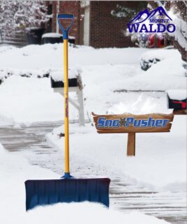 Mount Waldo SnowPusher for walkways